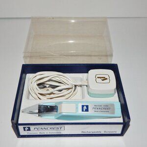 Vintage Penncrest Rechargeable Scissors Mod. 5260 Works